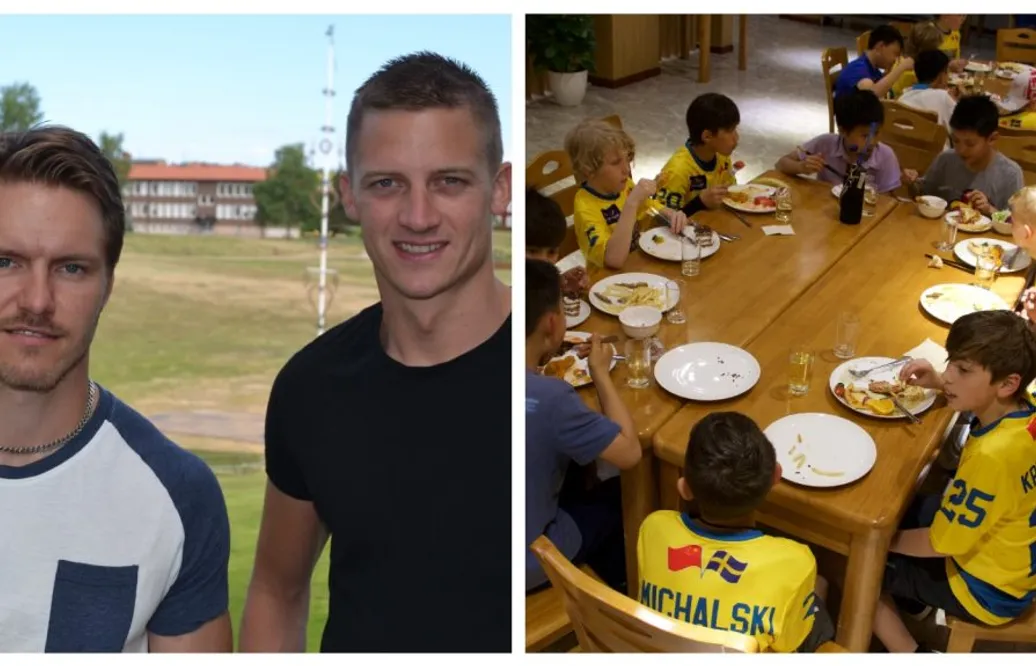 Leksingarnas oväntade säsongsavslutning – hjälpte till på hockeyskola i Kina