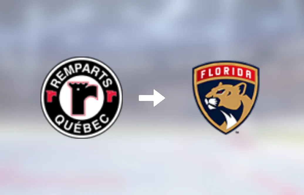 Förre Québec Remparts-spelaren får ny klubbadress: Spel i USA