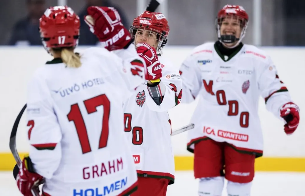 Mododamerna gjorde som herrarna – besegrade Leksand