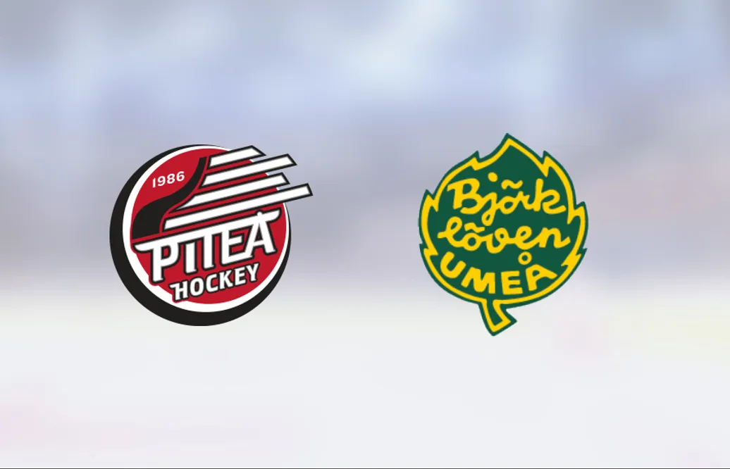 Formstarka Björklöven tog ny seger mot Piteå
