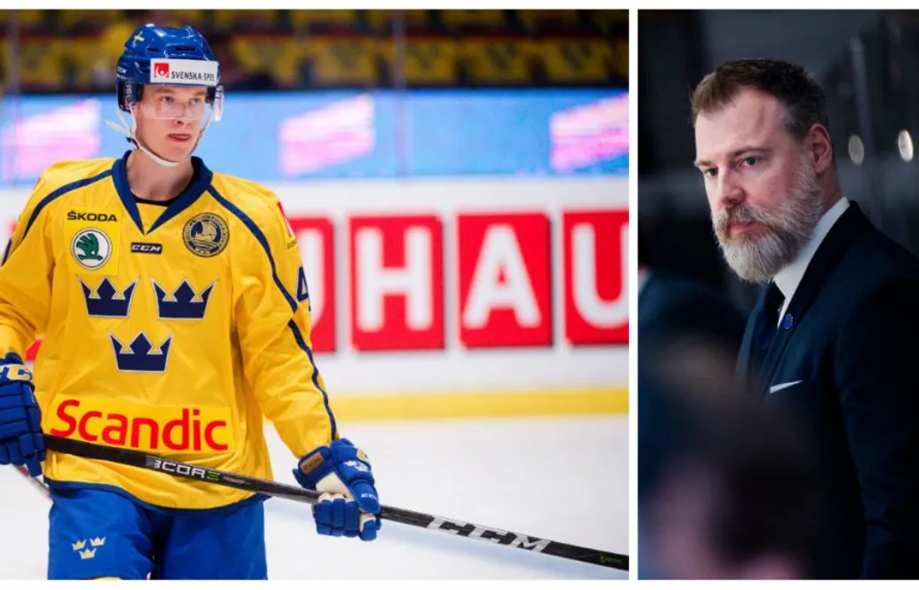 Efter landslagsdebut – Tre Kronor stoppade Elias Pettersson: ”För mycket”