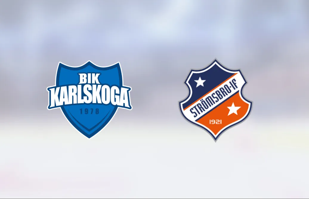 Storseger för BIK Karlskoga hemma mot Strömsbro