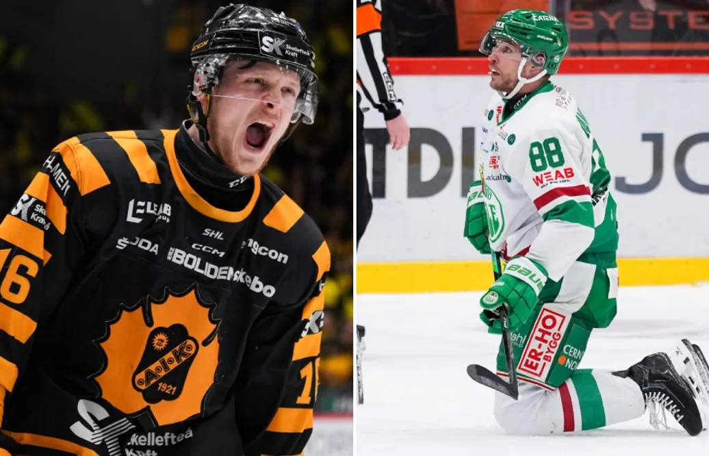 Linus Lindström hjälte – Skellefteå vinner första finalmatchen mot Rögle