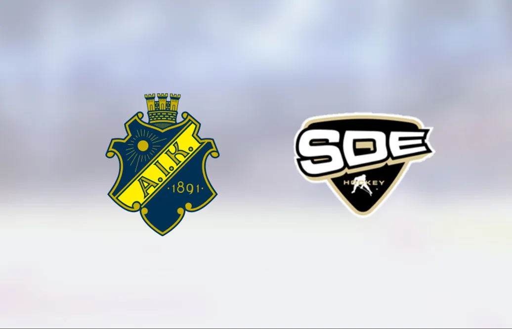 SDE vann mot AIK – efter mål av Eddi Sandberg