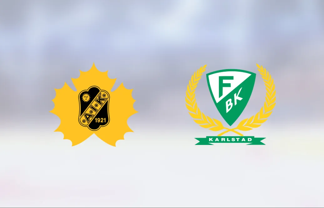 Färjestad fick ge sig i toppmötet med Skellefteå på bortaplan