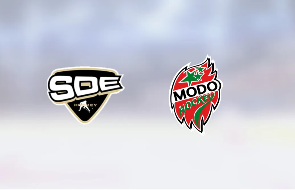 Modo Hockey höll nollan och tog stark seger mot SDE
