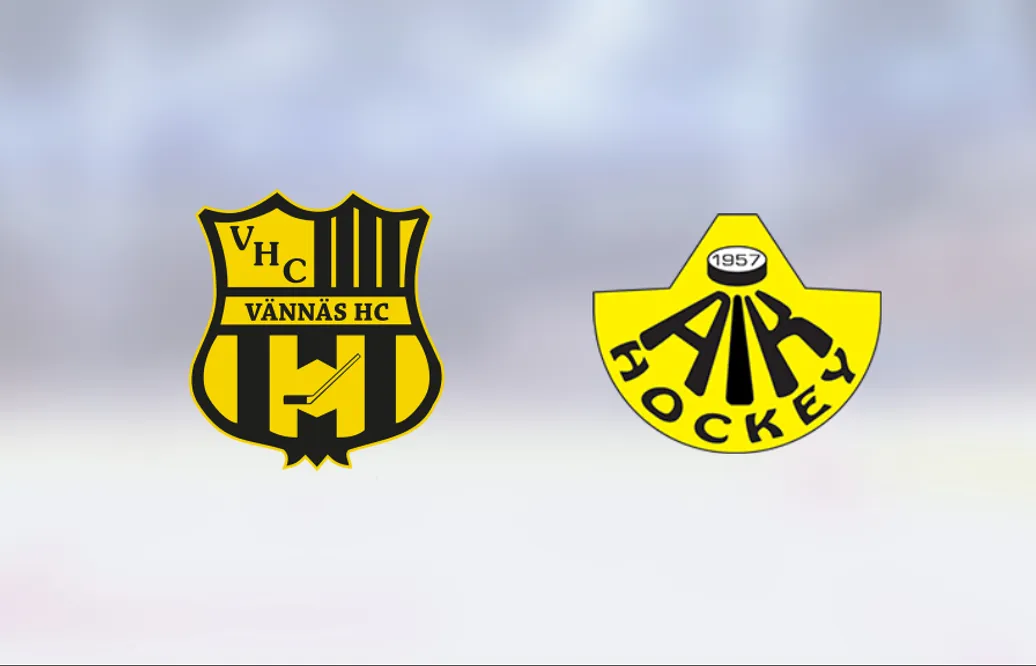 Målfest när Vännäs krossade AIK Härnösand i Vännäs Ishall