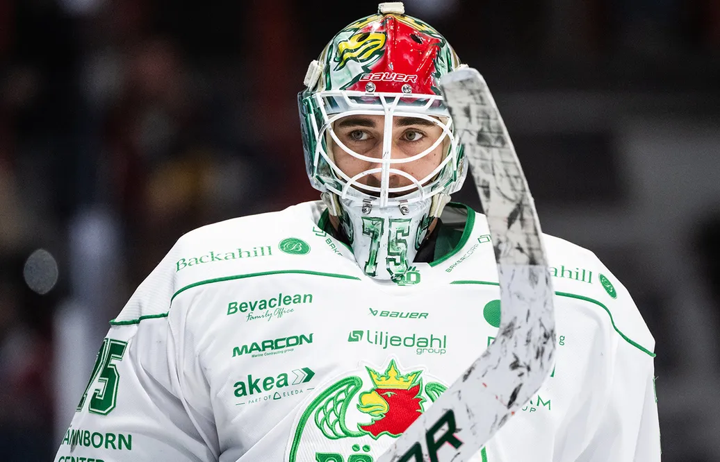 Arvid Holm förlänger med Rögle.
Foto: Bildbyrån.
