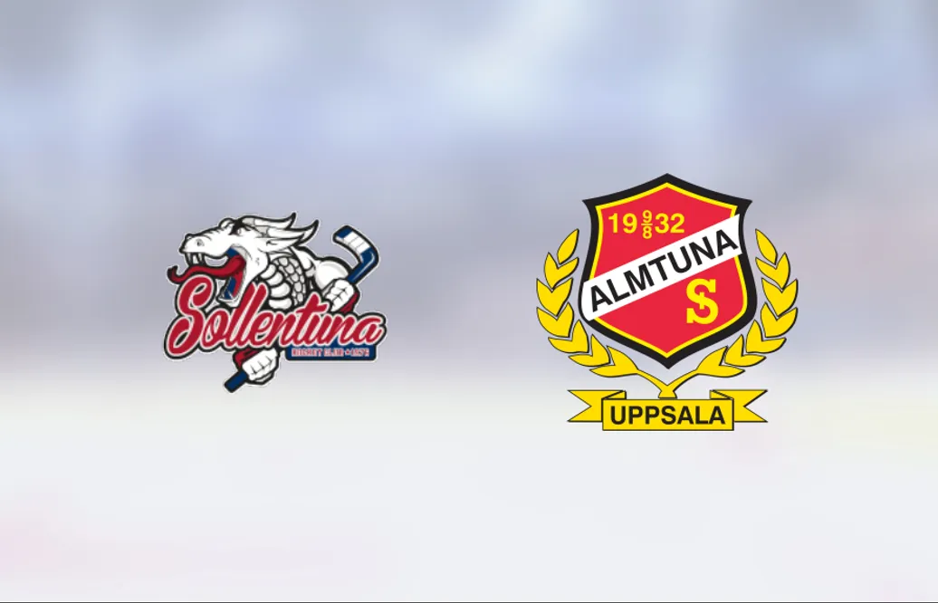 Almtuna har fyra raka segrar – vann mot Sollentuna med 5-1