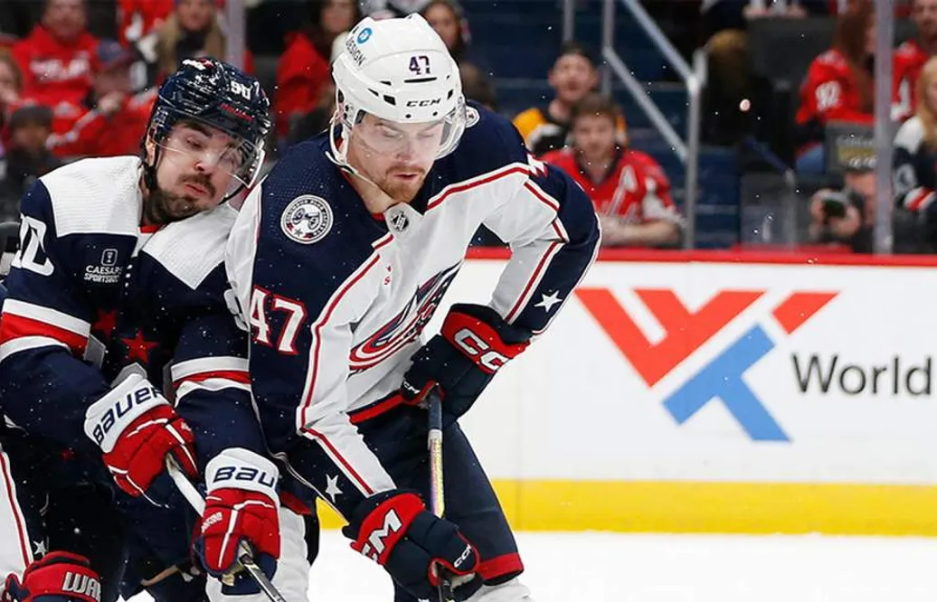 Marcus Björk kallas tillbaka upp av Columbus Blue Jackets