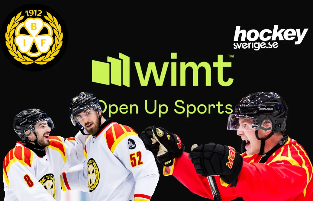 Nu lanseras Wimt - häng med bakom kulisserna hos Brynäs och Hockeysverige