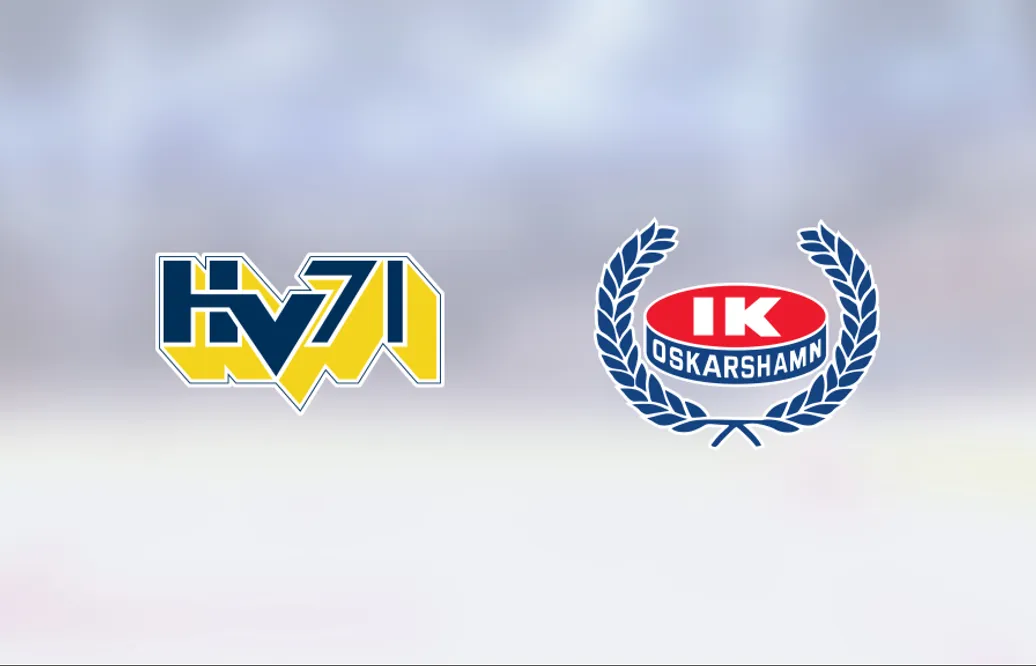 Oskarshamn avgjorde i förlängningen mot HV 71