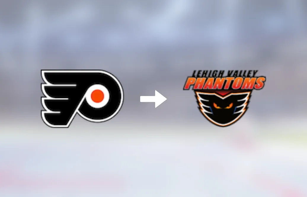 Bobby Brink skickas till AHL för spel med Lehigh Valley Phantoms