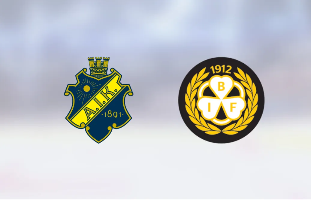 Seger för Brynäs på bortaplan mot AIK