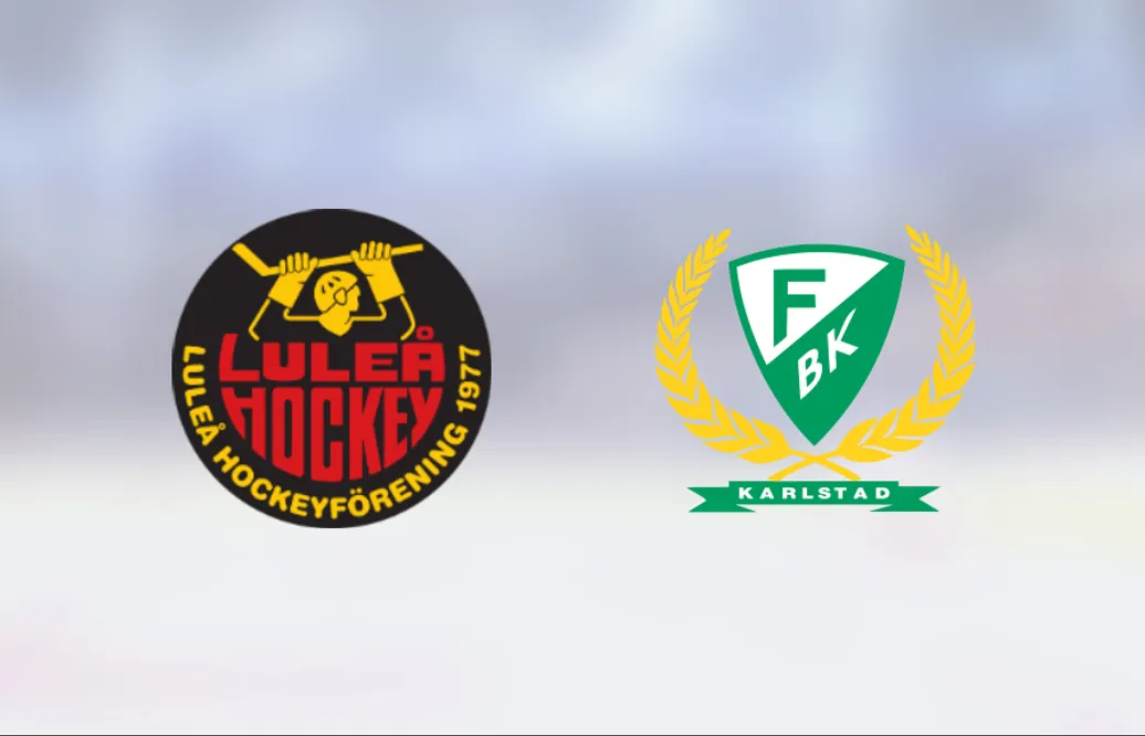 Luleå tog ny seger i serien mot Färjestad efter förlängningsdrama