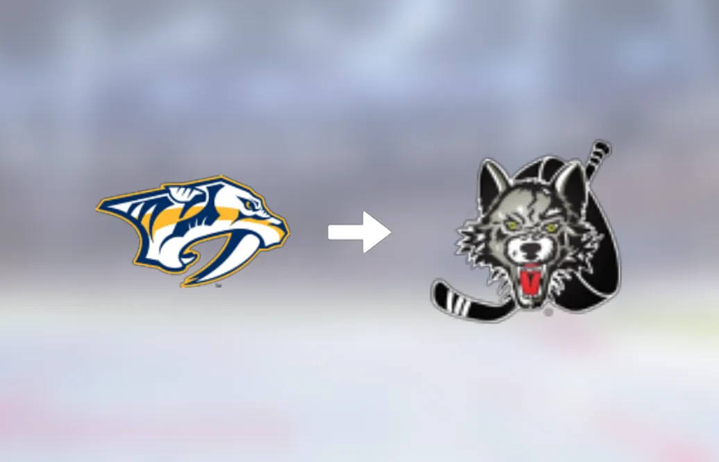 David Farrance får lämna Nashville Predators – skickas till farmarligan