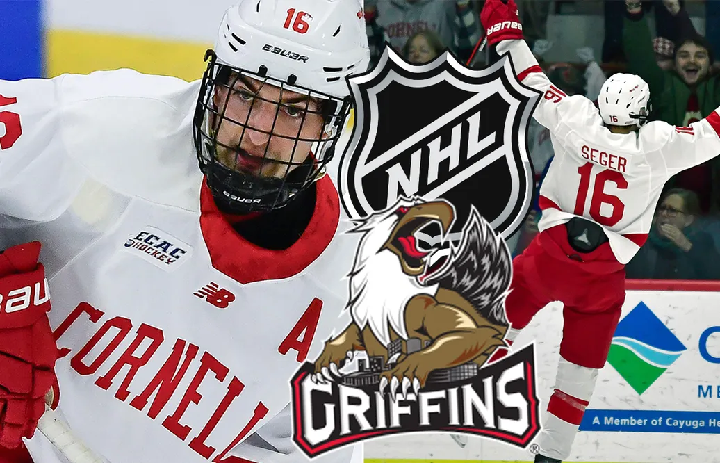 Från college till AHL - doldisen, Gabriel Seger, träder in i rampljuset