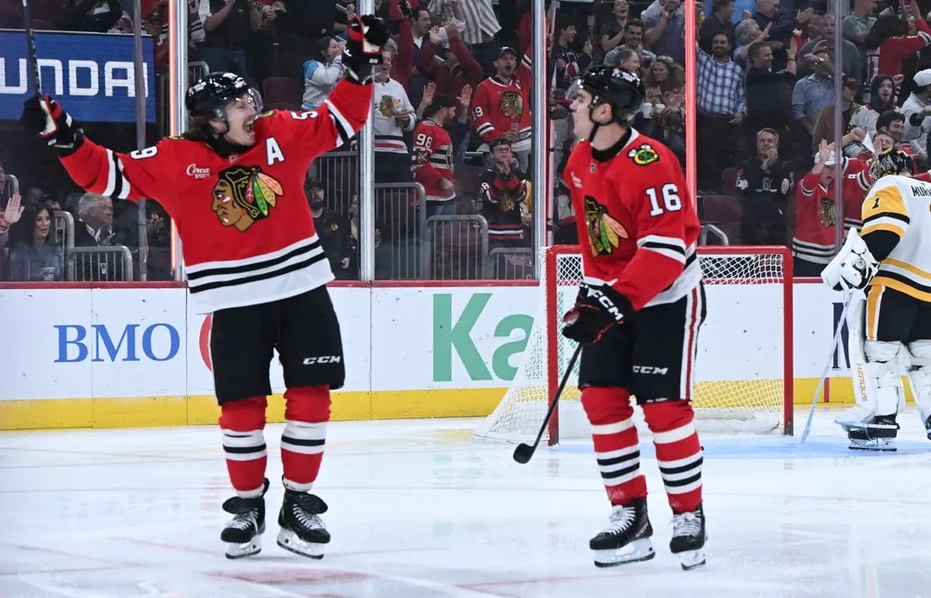 Anton Frondell leder poängligan för rookies i NHL efter två nya assist
 Â© BildbyrÃ¥n - COP 268 - SWEDEN ONLY