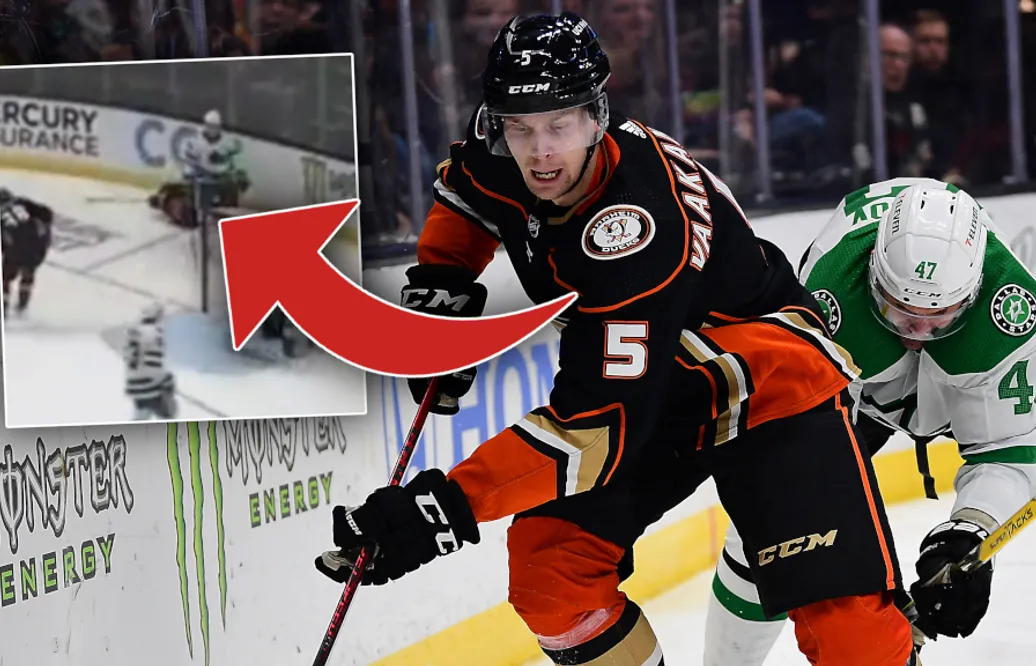 Urho Vaakanainen rullades ut på bår efter otäck smäll
