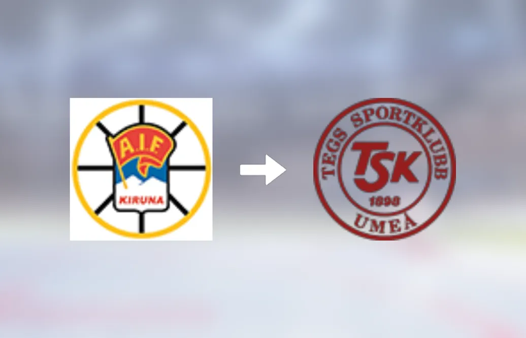 Tegs SK värvar forwarden Helmer Oskarsson från Kiruna AIF