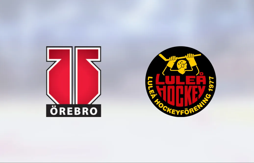 Örebro Hockey vann och avgjorde matchserien
