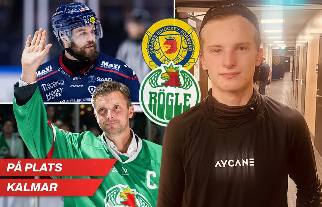 Rögle-legendarens son guidas av LHC-stjärnan: "Brukar kolla"