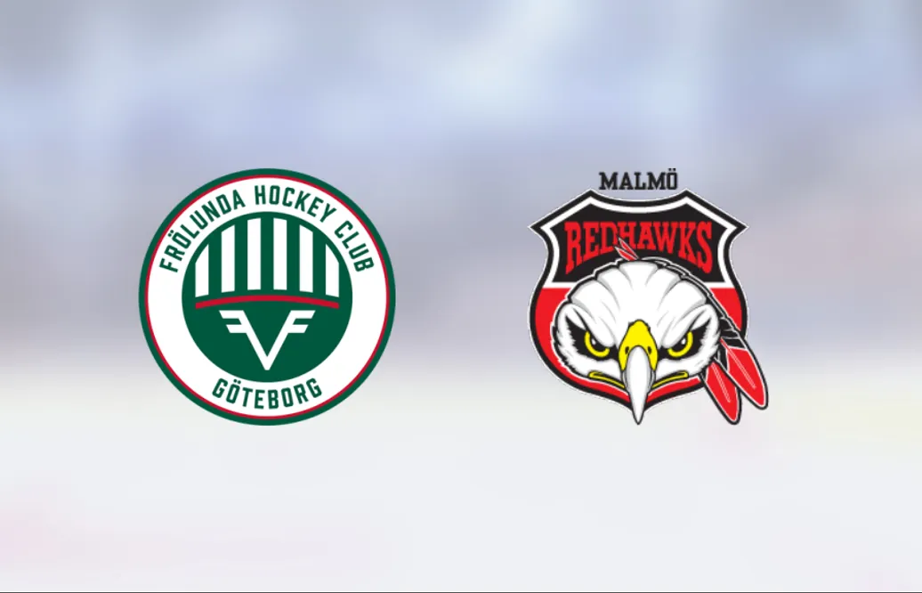 Frölunda säkrade hemmaseger mot Malmö