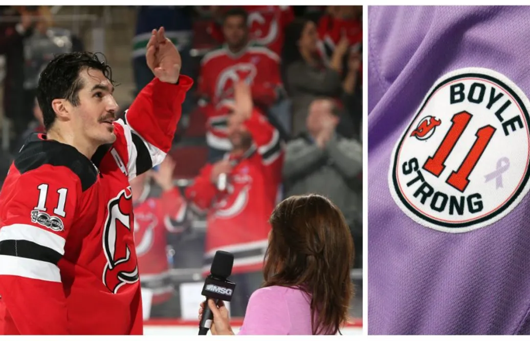Cancerdiagnos inför säsongen – nu stor matchhjälte i Hockey Fights Cancer-kväll