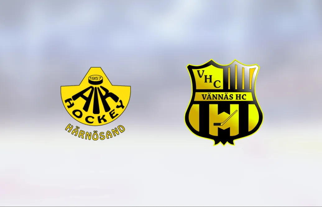 Målfest när Vännäs krossade AIK Härnösand i Högslättens Ishall