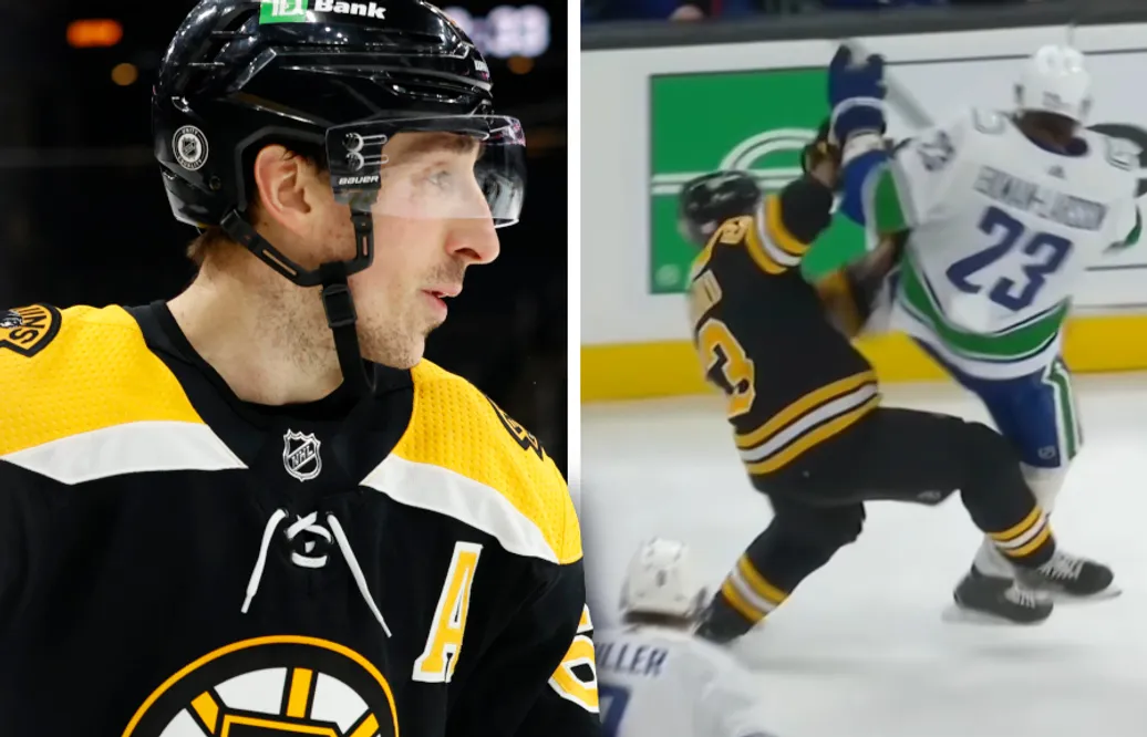 Brad Marchand stängs av tre matcher för slewfoot