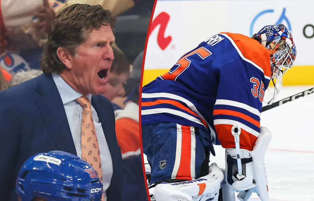 Mike Babcock var missnöjd med Tristan Jarrys premiär.
