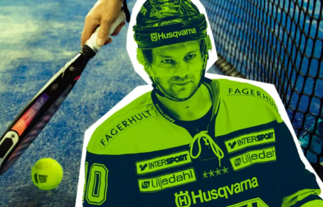 Efter hockeykarriären – nu laddar Pär Arlbrandt för SM i padel
