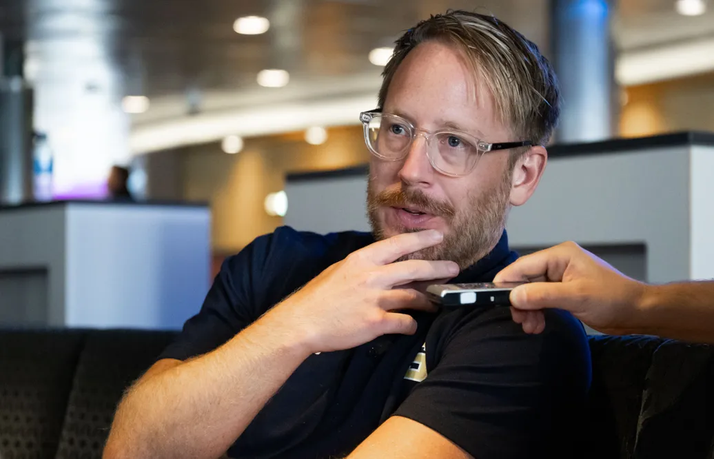Södertäljes sportchef Emil Georgsson. 