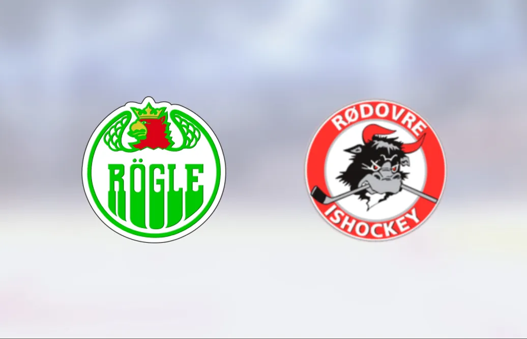 Rödovre segrade i toppmötet mot Rögle
