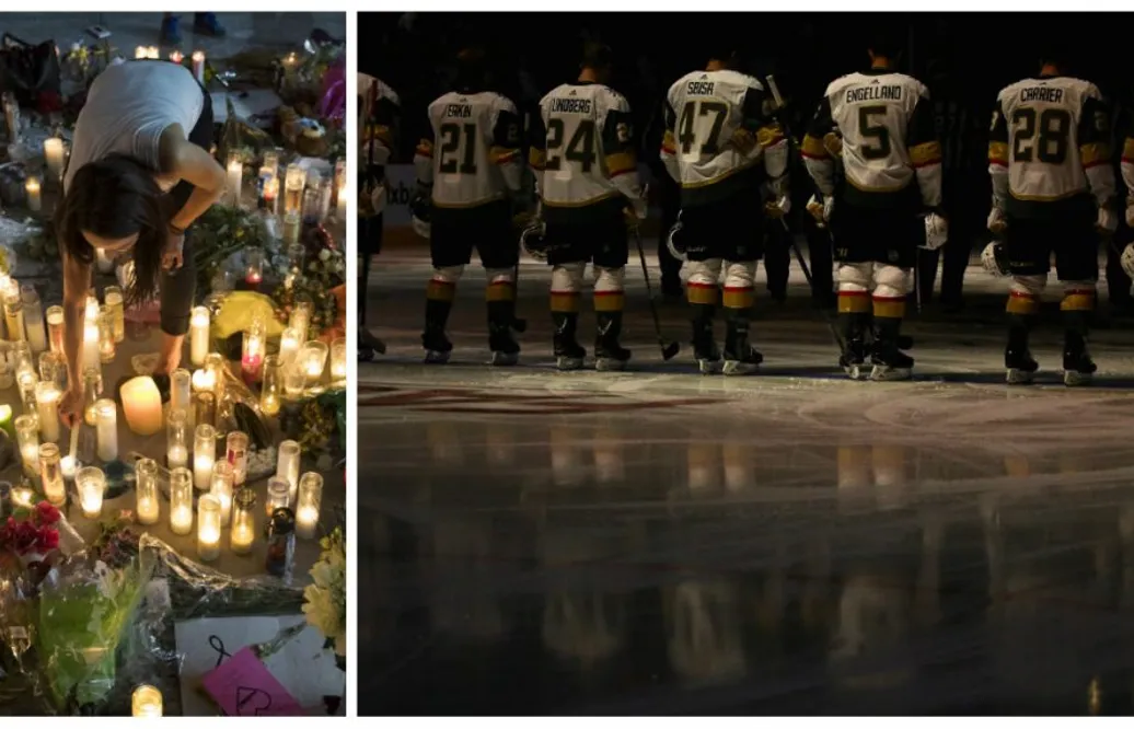 Vegas Golden Knights ställer in planerna på premiärfest – hedrar masskjutningens offer