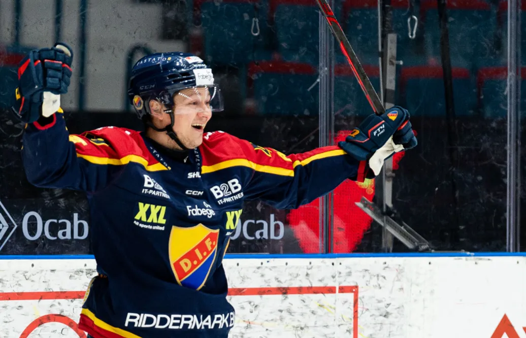 Rhett Rakhshani gjorde två mål när Djurgården vann mot Oskarshamn