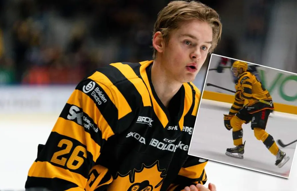 Simon Robertsson utgick skadad mot Linköping: "Ser inte alls bra ut"