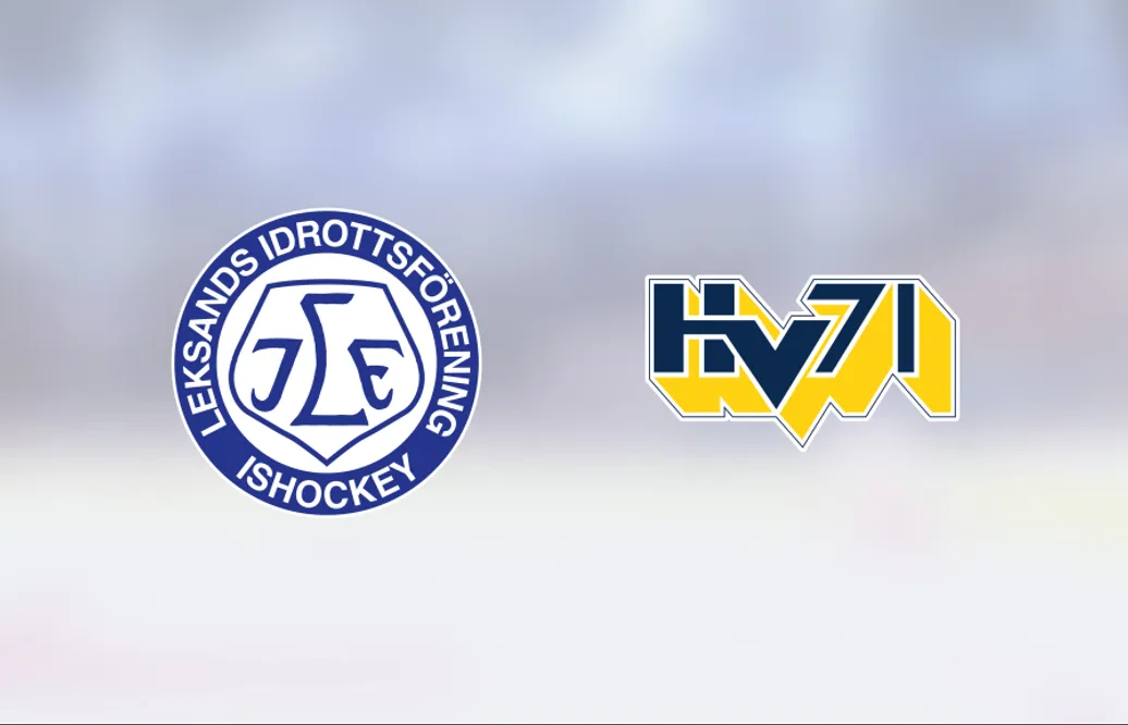 HV 71 avgjorde med tre mål i tredje perioden