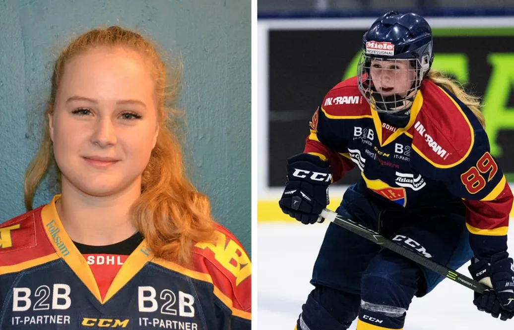Hon är ett av Sveriges stora framtidsnamn: ”Alltid sagt att jag vill vara den första kvinnliga spelaren i NHL”