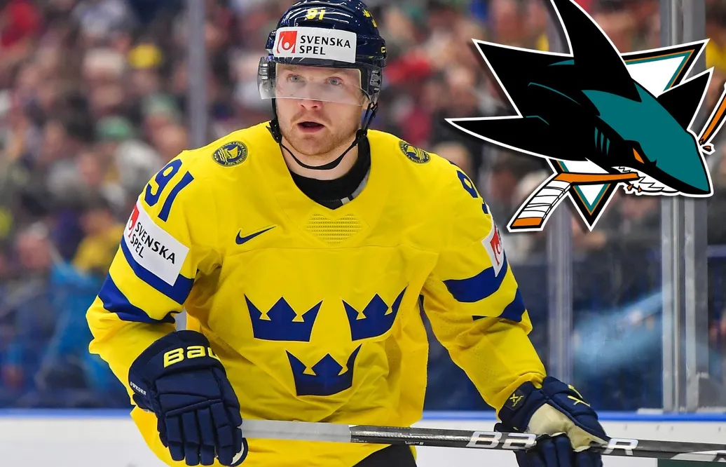 Carl Grundström skriver på för San Jose Sharks