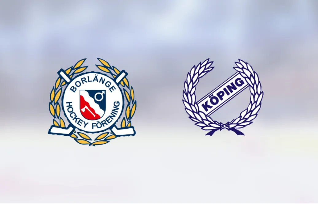Borlänge vann efter avgörande i förlängningen mot Köping Hockey