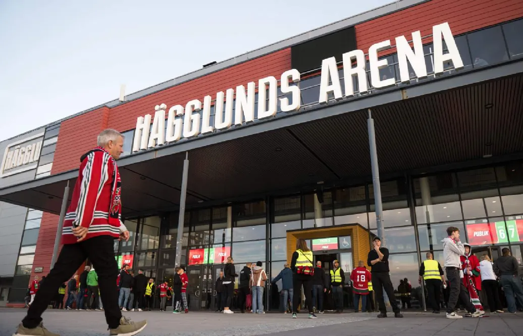 Brandlarmet gick – bara sekunder efter matchslut
