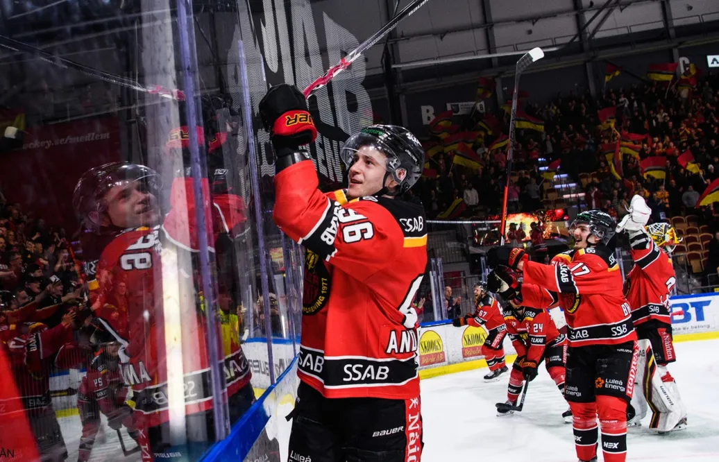 Andreasson sköt Luleå till semi: "Flytet på rätt sida"