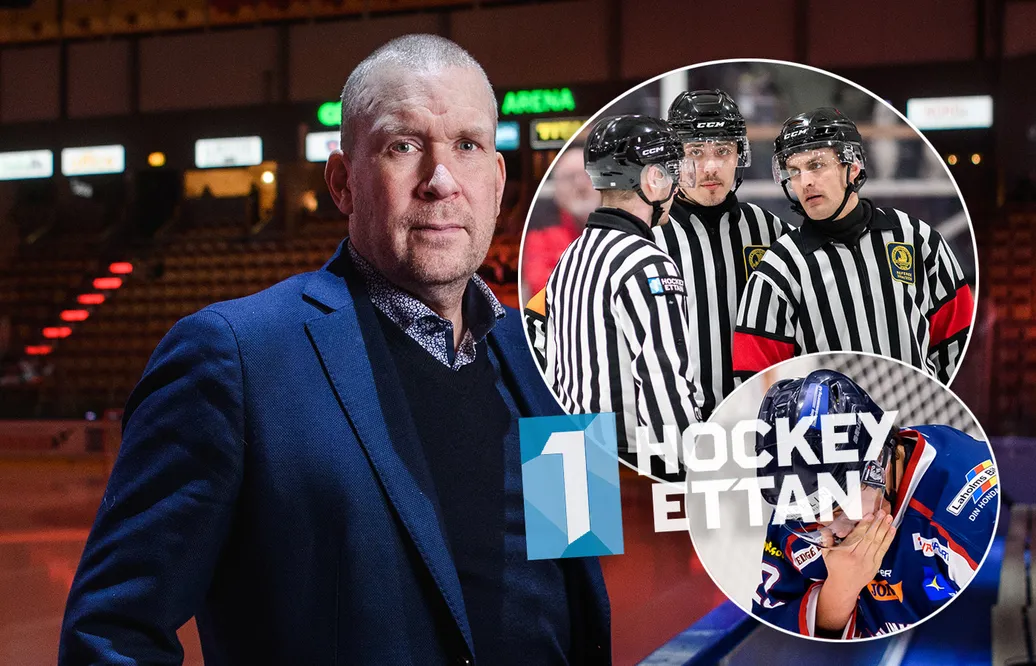 Hockeyettan flyttas till centrala disciplinnämnden