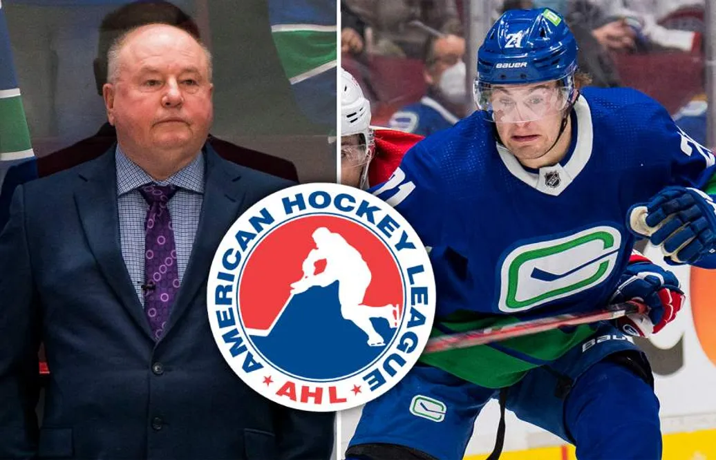 Nils Höglander skickas till AHL