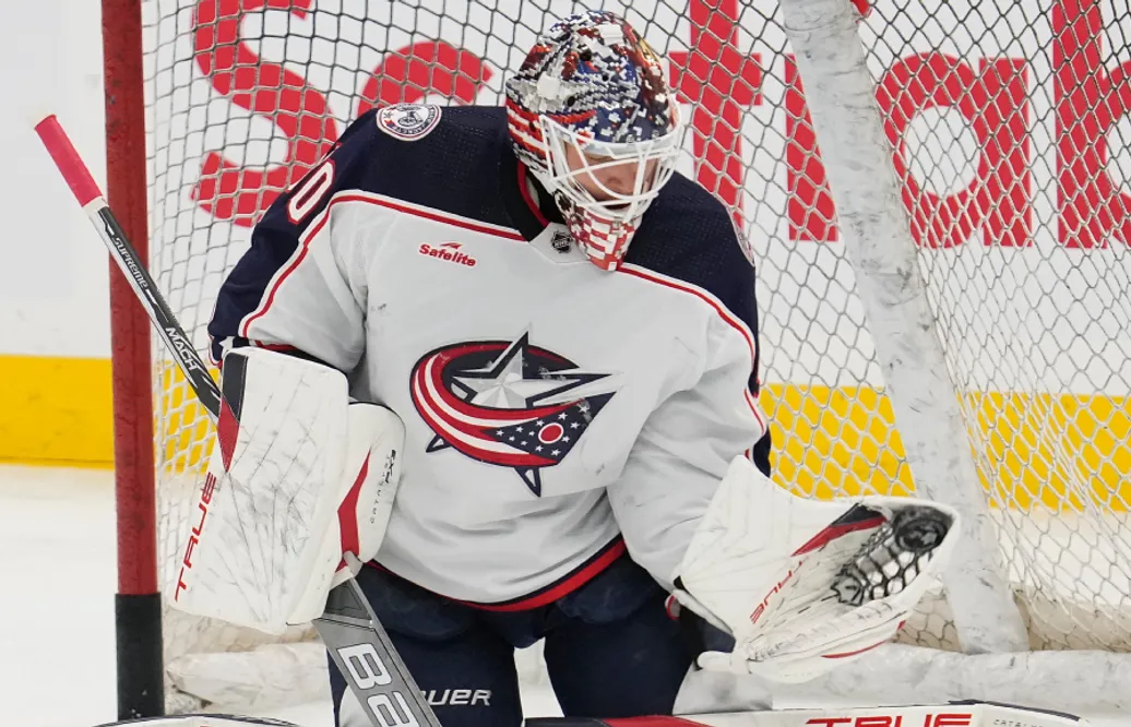 Elvis Merzlikins kan trejdas bort från Columbus Blue Jackets