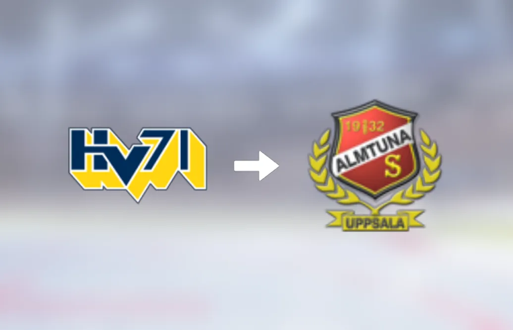 Almtuna IS värvar backen Marcus Karlström från HV71