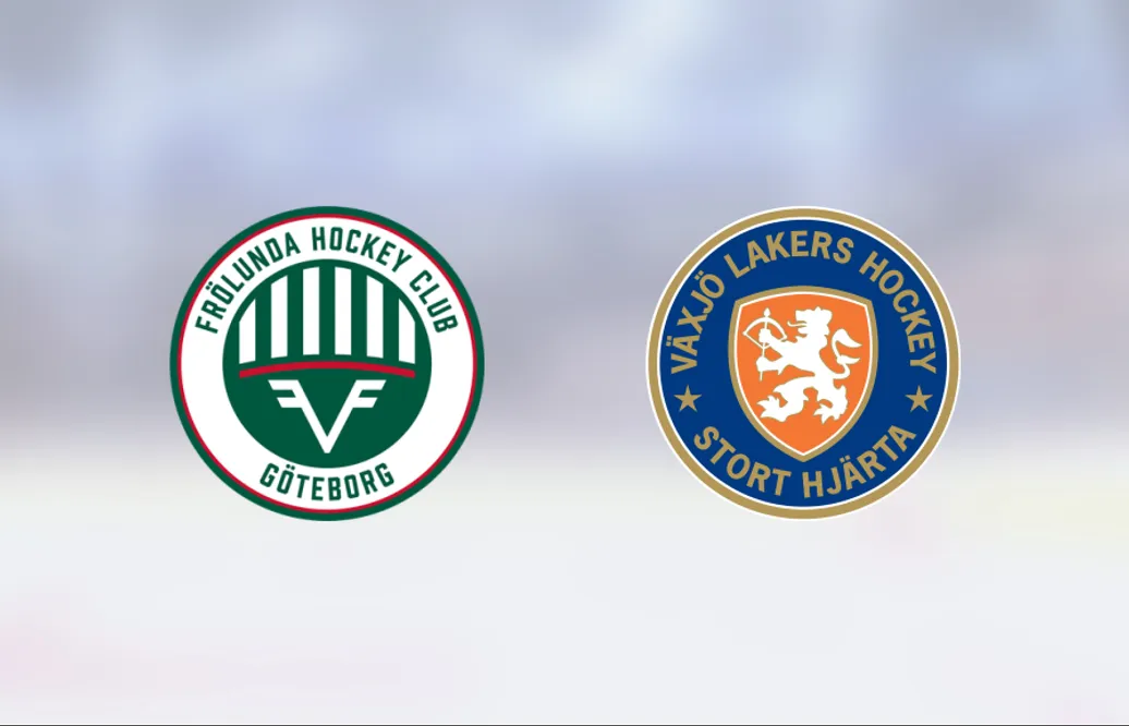 Stark seger för Frölunda i toppmatchen mot Växjö