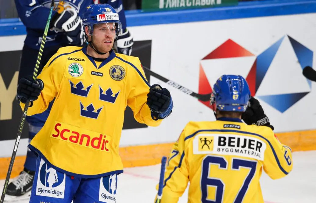 Tre Kronor sänkte Finland – efter Lindbergs dubbel
