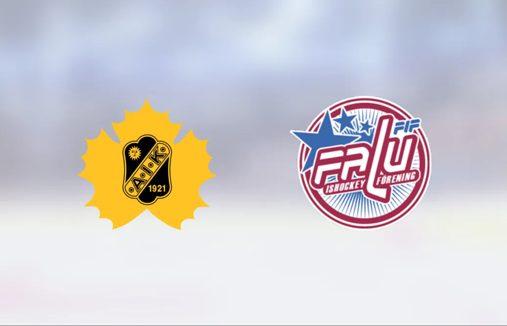 Tung förlust för Falu IF i toppmatchen mot Skellefteå